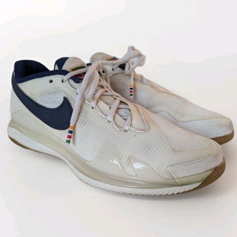 NikeCourt Zoom NXT Tennis Shoes Summit White/Binary Blue CZ0222-133 Size 9.5